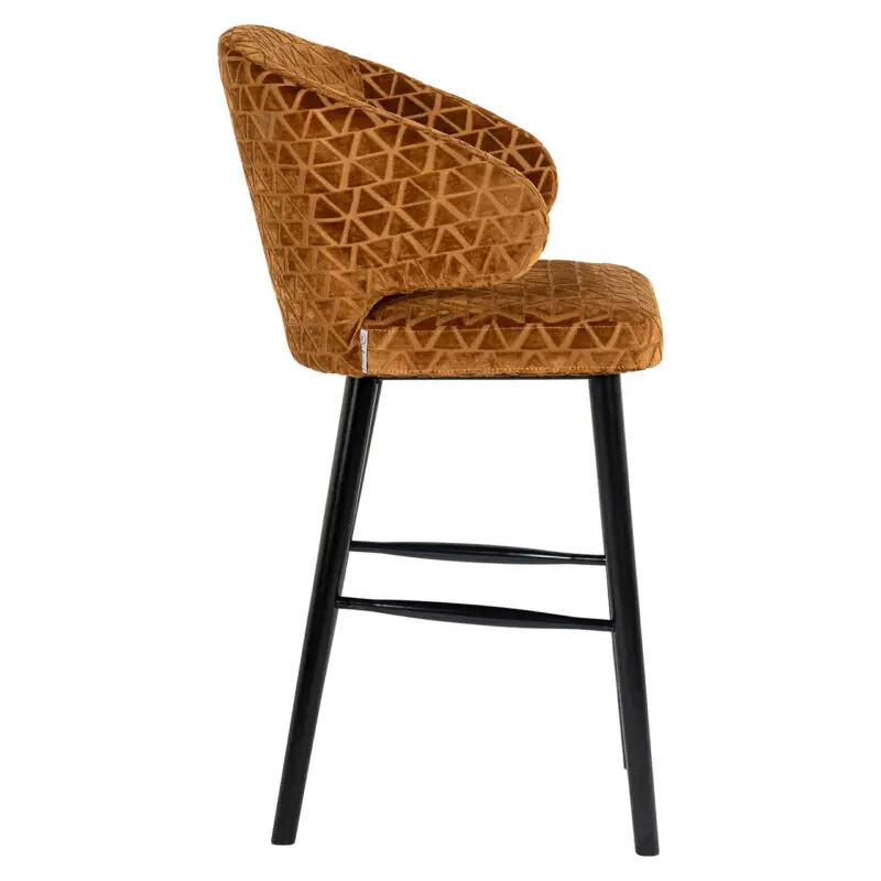 - Barstoel Indigo gold triangle (Triangle 2013 old gold)