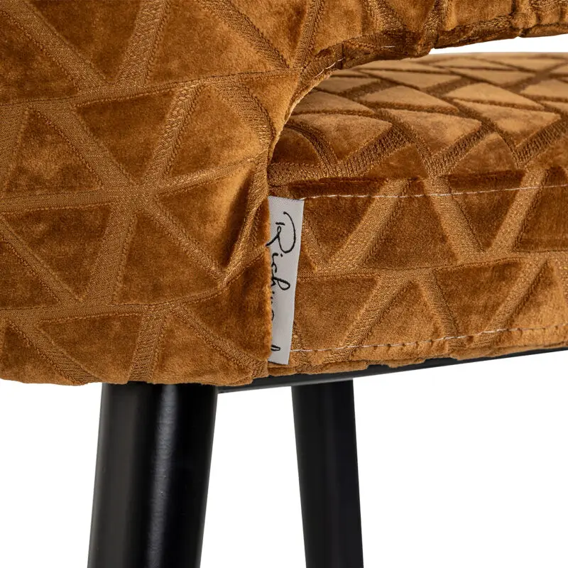- Barstoel Indigo gold triangle (Triangle 2013 old gold)