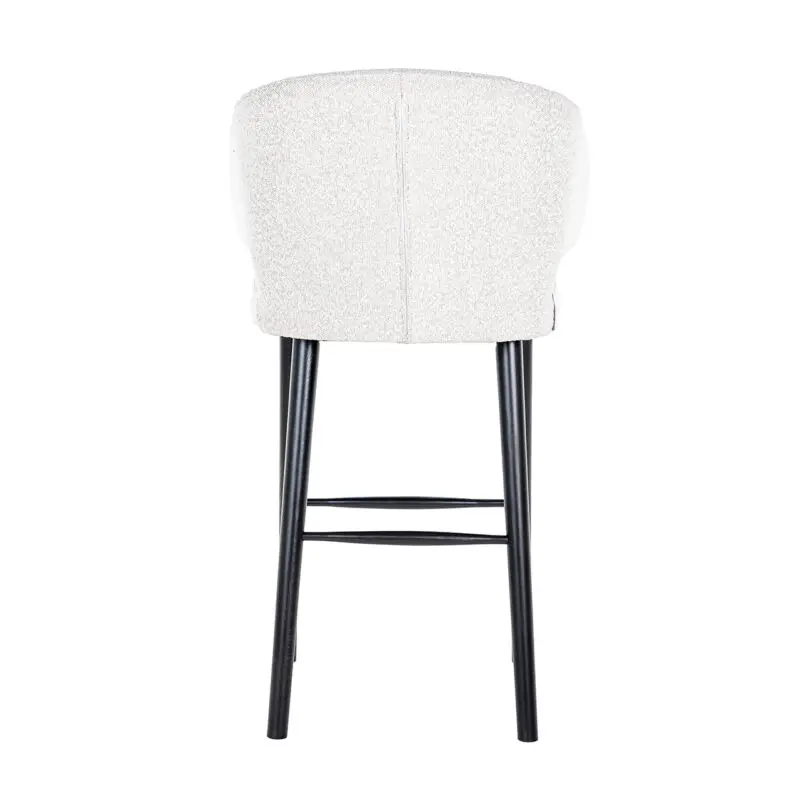 - Barstoel Indigo white bouclé (Copenhagen 900 Bouclé White)