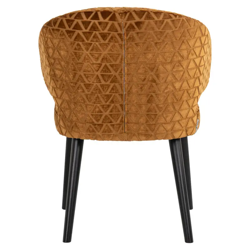 - Eetkamerstoel Indigo gold triangle (Triangle 2013 old gold)