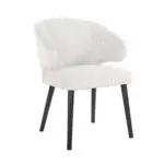 - Stoel Indigo white bouclé (Copenhagen 900 Bouclé White)