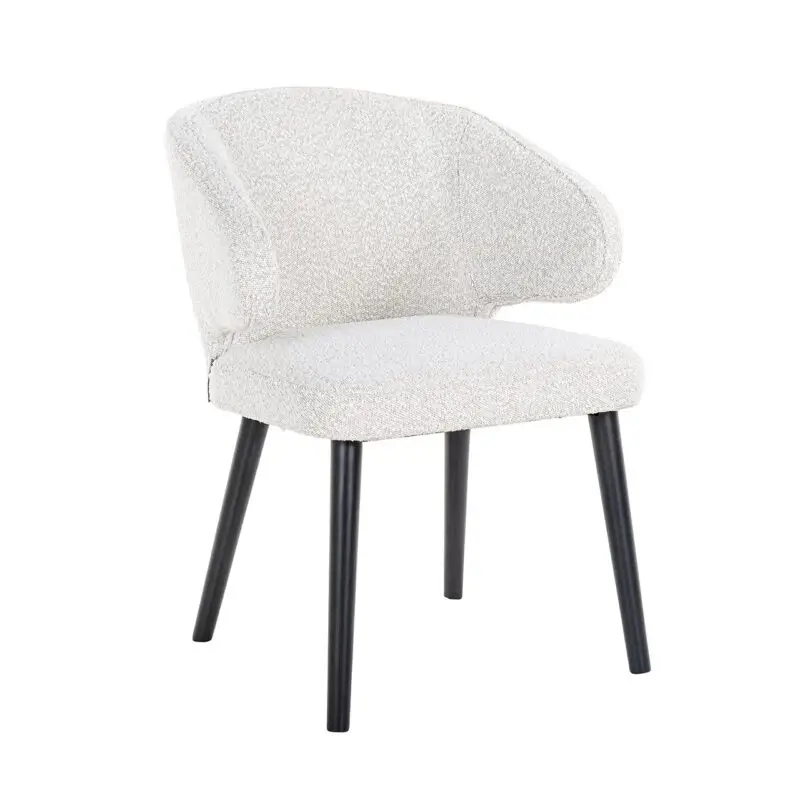 - Stoel Indigo white bouclé (Copenhagen 900 Bouclé White)
