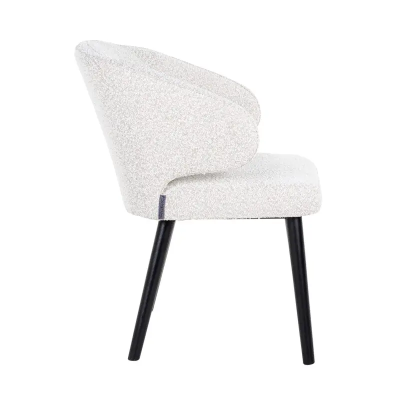 - Stoel Indigo white bouclé (Copenhagen 900 Bouclé White)