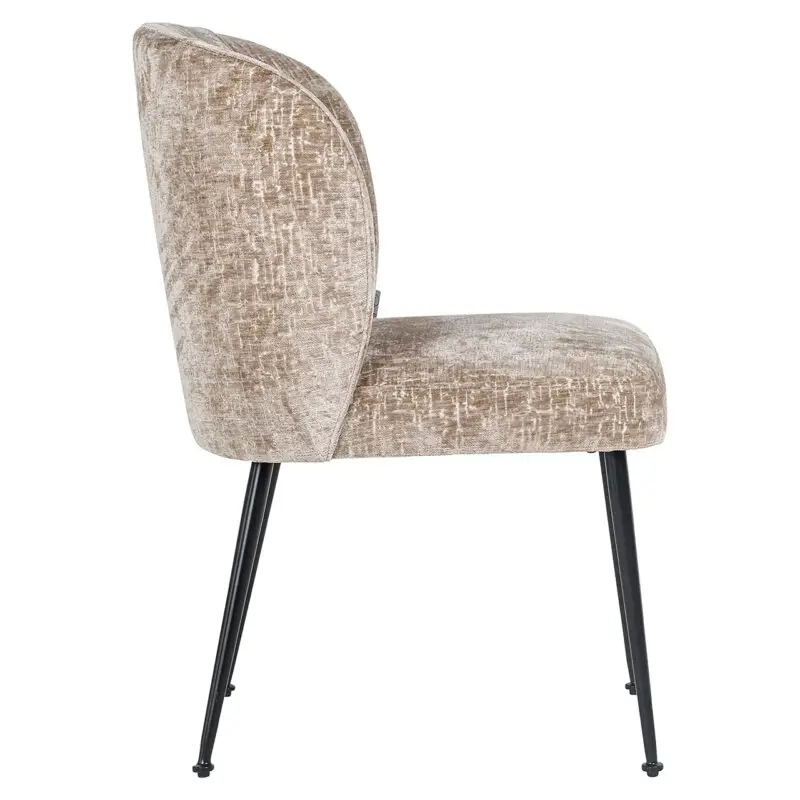 - Chair Fallon Shitake Island / zwart (Shitake Island 124)