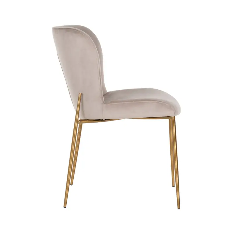 - Stoel Odessa khaki / brushed gold fire retardant (FR-Quartz 903 Khaki)