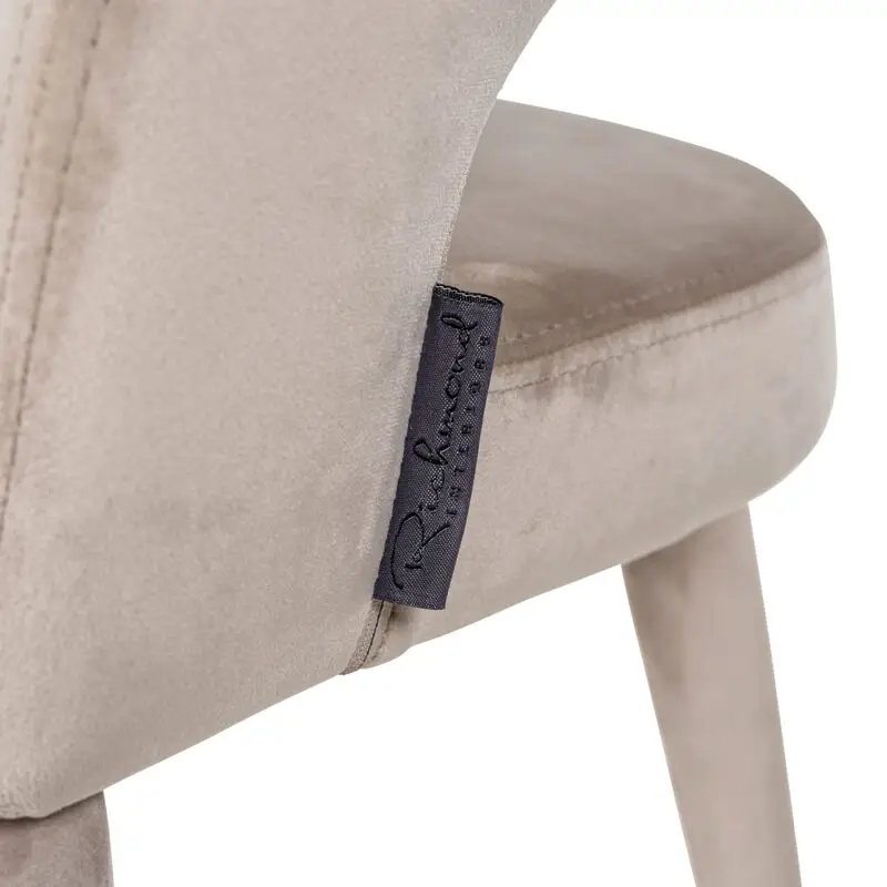 - Stoel Gia khaki velvet fire retardant (FR-Quartz 903 Khaki)