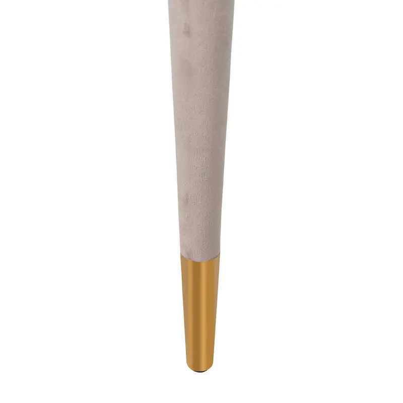 - Stoel Gia khaki velvet fire retardant (FR-Quartz 903 Khaki)