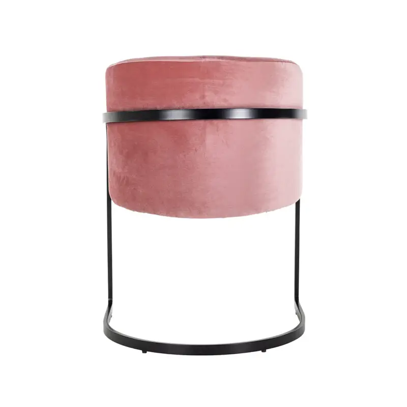 - Stoel Chiara blush velvet (Genova 706  Blush)