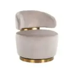- Draaifauteuil Maxime khaki velvet (Quartz Khaki 903)