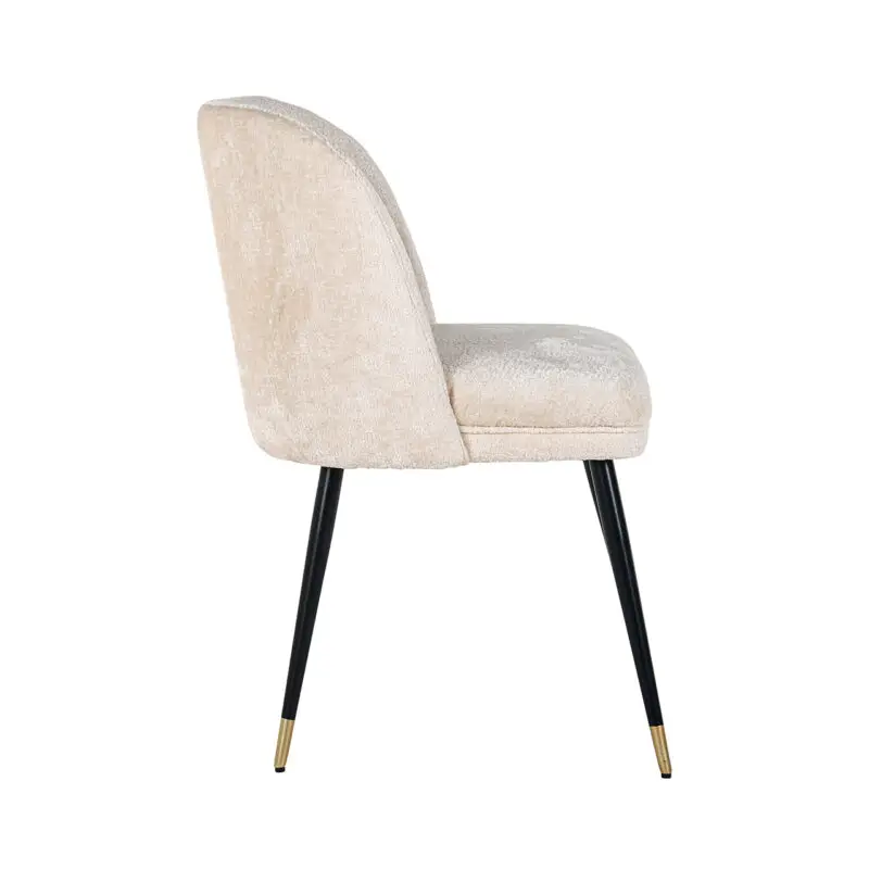 - Stoel Alicia white chenille fire retardant (FR-Bergen 900 white chenille)