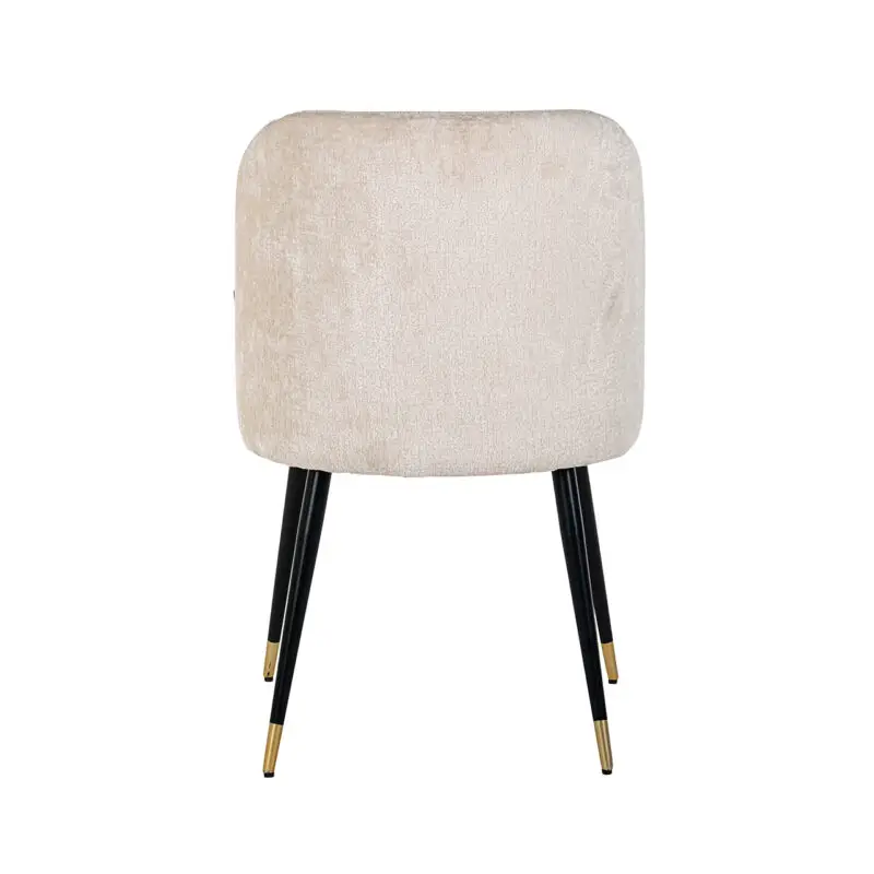 - Stoel Alicia white chenille fire retardant (FR-Bergen 900 white chenille)
