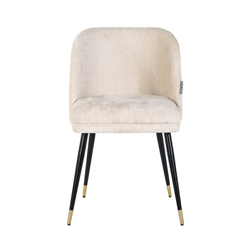 - Stoel Alicia white chenille fire retardant (FR-Bergen 900 white chenille)