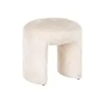 - Poef Fargo  white chenille (Bergen 900 white chenille)