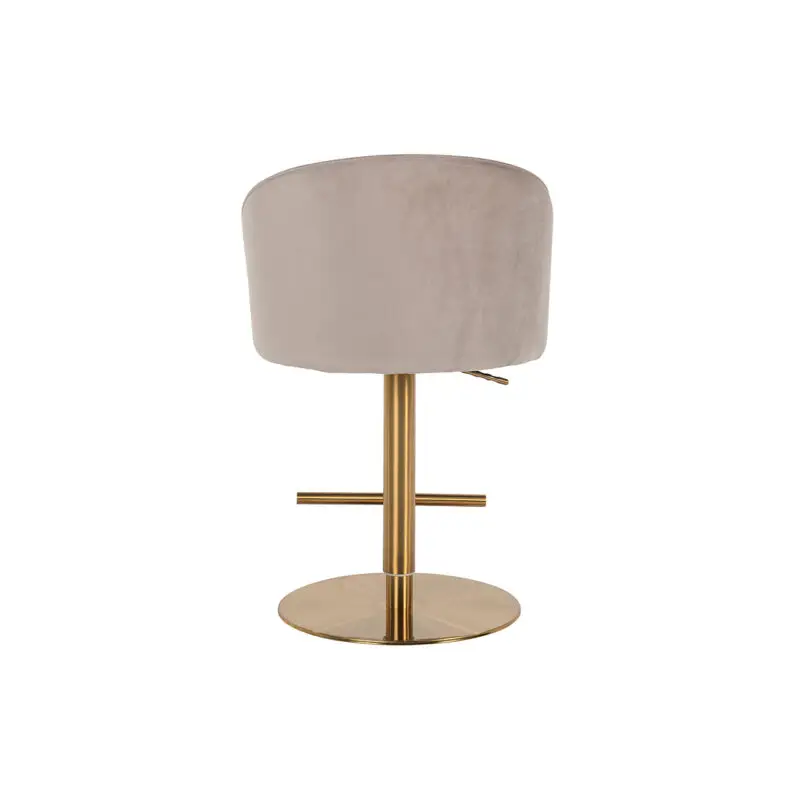 - Bar/counter stoel Zabi draaibaar khaki velvet (Quartz Khaki 903)