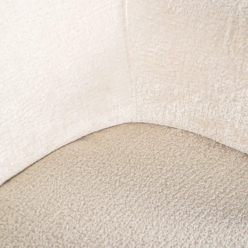 - Fauteuil Venus white chenille (Bergen 900 white chenille)