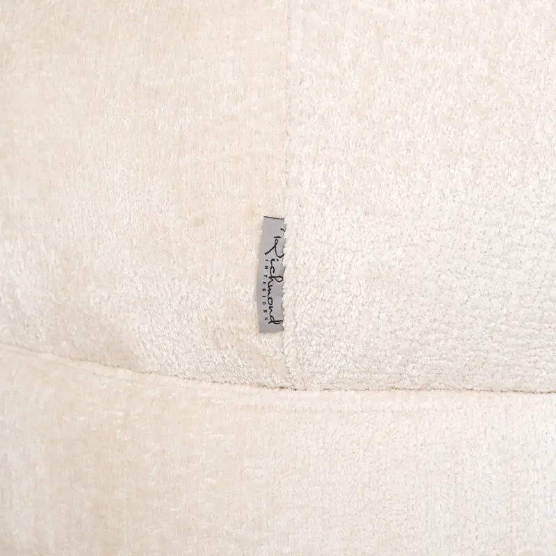 - Fauteuil Venus white chenille (Bergen 900 white chenille)