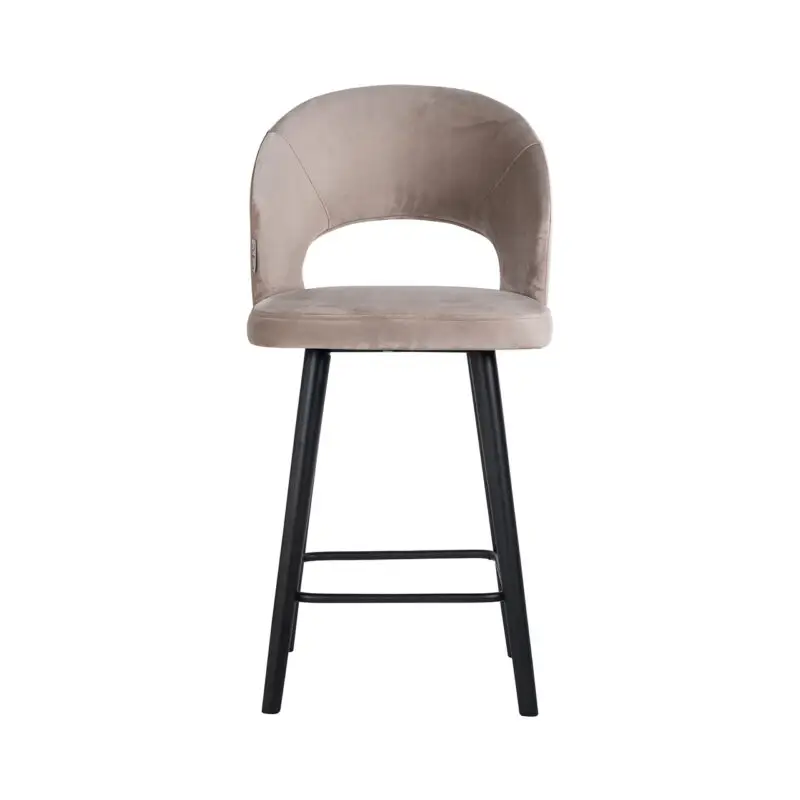 - Counterstoel Savoy khaki velvet (Quartz Khaki 903)