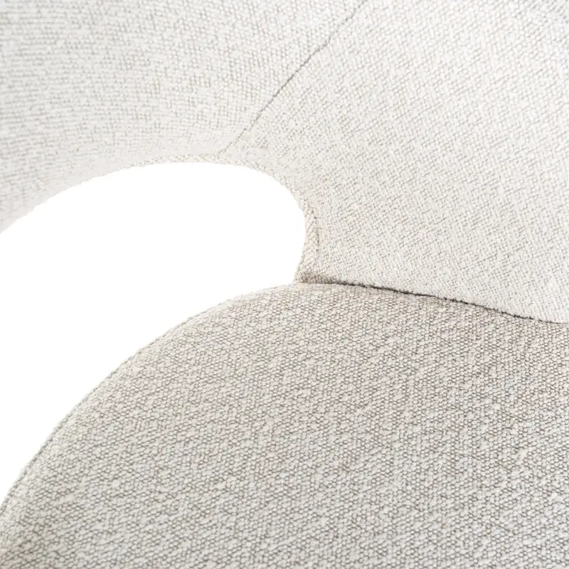 - Counterstoel Savoy white bouclé (Copenhagen 900 Bouclé White)