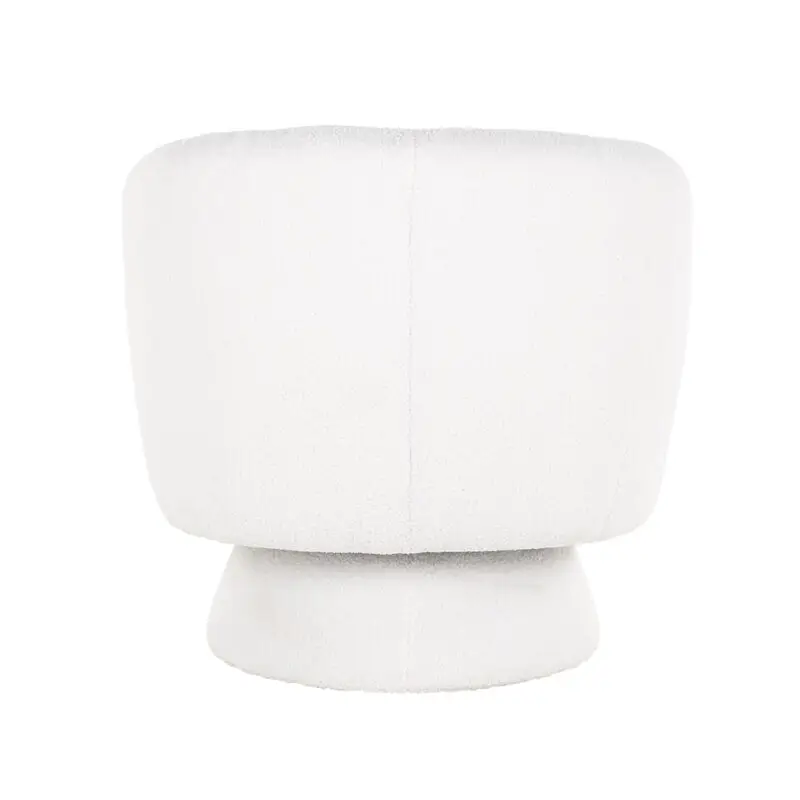 - Draaifauteuil Senna white furry (Himalaya 900 white furry)