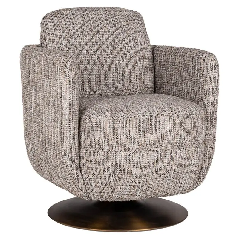 - Draaifauteuil Turner beige coco (Beige)