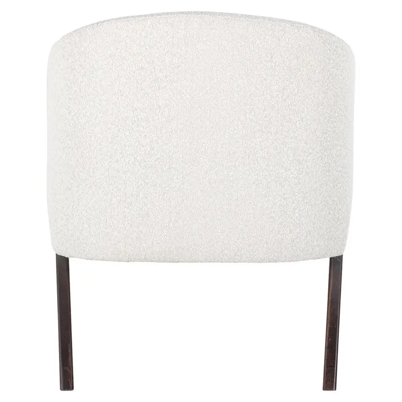 - Fauteuil Mia white bouclé (Copenhagen 900 Bouclé White)