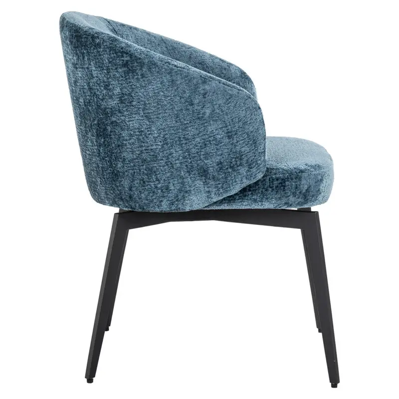 - Stoel Amphara blue chenille fire retardant (Bergen 601 blue chenille)