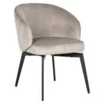 - Stoel Amphara khaki velvet fire retardant (FR-Quartz 903 Khaki)