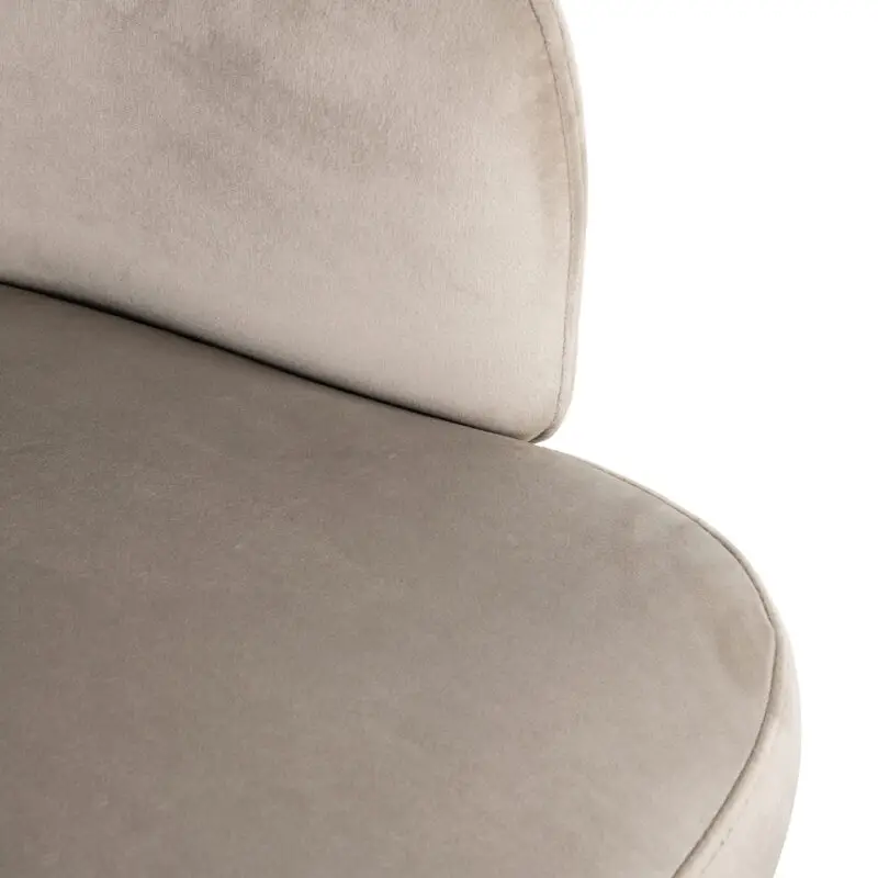- Stoel Amphara khaki velvet fire retardant (FR-Quartz 903 Khaki)