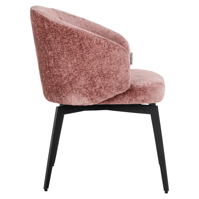 - Stoel Amphara rose chenille fire retardant (Bergen 705 rose chenille)