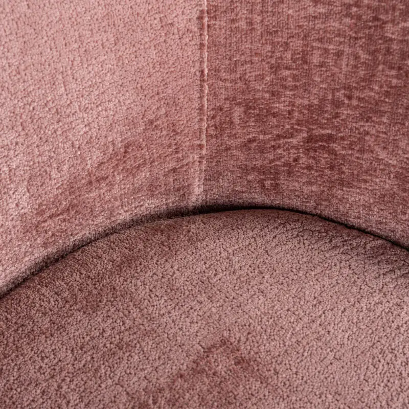 - Stoel Amphara rose chenille fire retardant (Bergen 705 rose chenille)