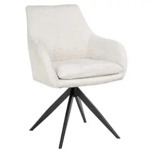 - Draaistoel Lisonne cream fusion (Fusion cream 02)
