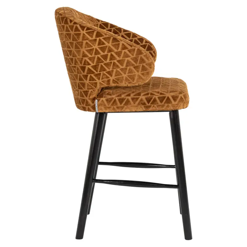 - Counterstoel Indigo gold triangle (Triangle 2013 old gold)
