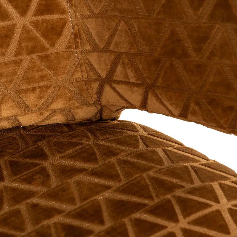 - Counterstoel Indigo gold triangle (Triangle 2013 old gold)
