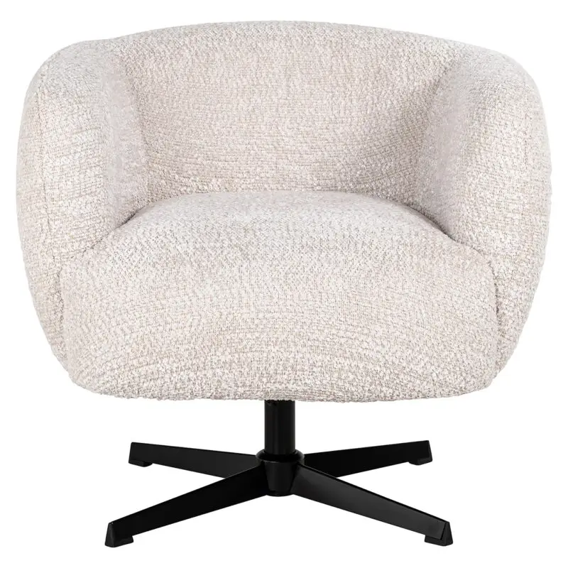 - Draaifauteuil Estelle Lovely Cream (Be Lovely 11 Cream)