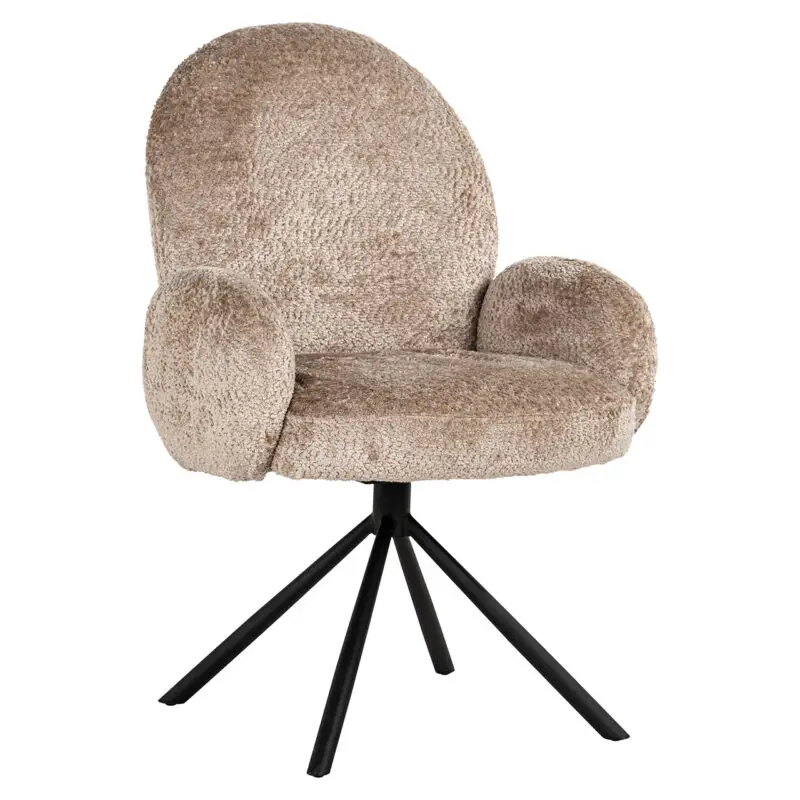 - Draaistoel Jolie natural sheep (Sheep 01 nature)