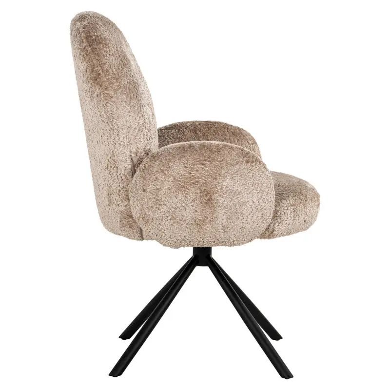 - Draaistoel Jolie natural sheep (Sheep 01 nature)