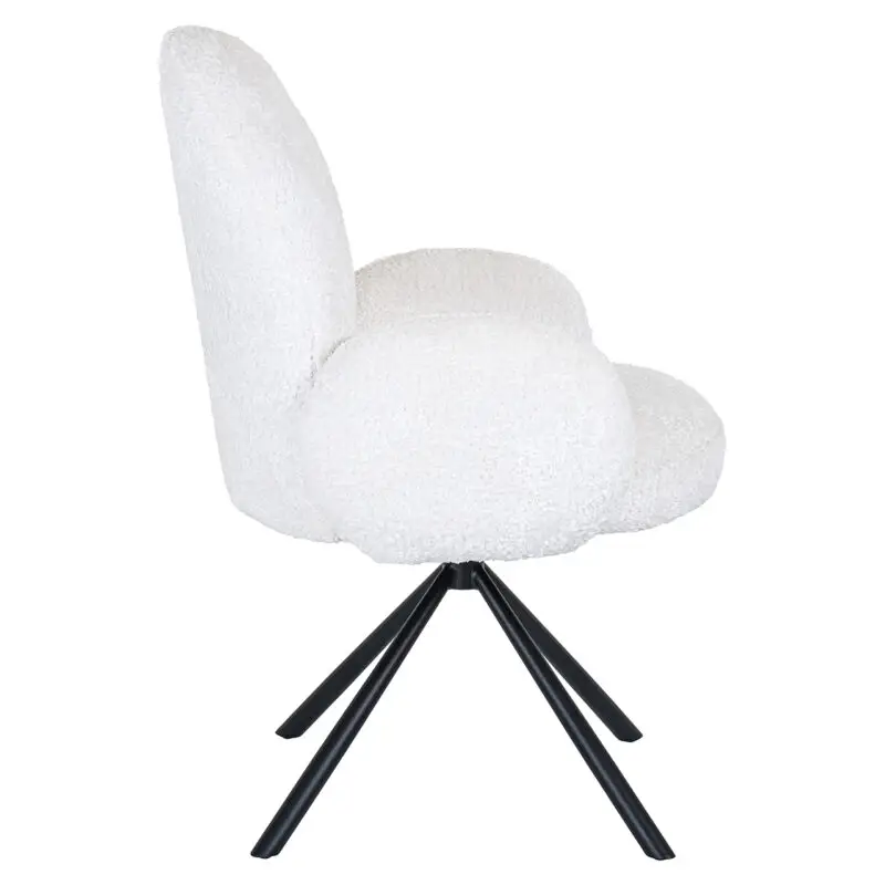 - Draaistoel Jolie white sheep (Sheep 02 white)