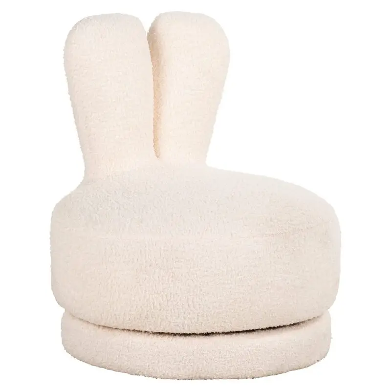 - Kinderstoel Bunny white teddy (Teddy 14 White)