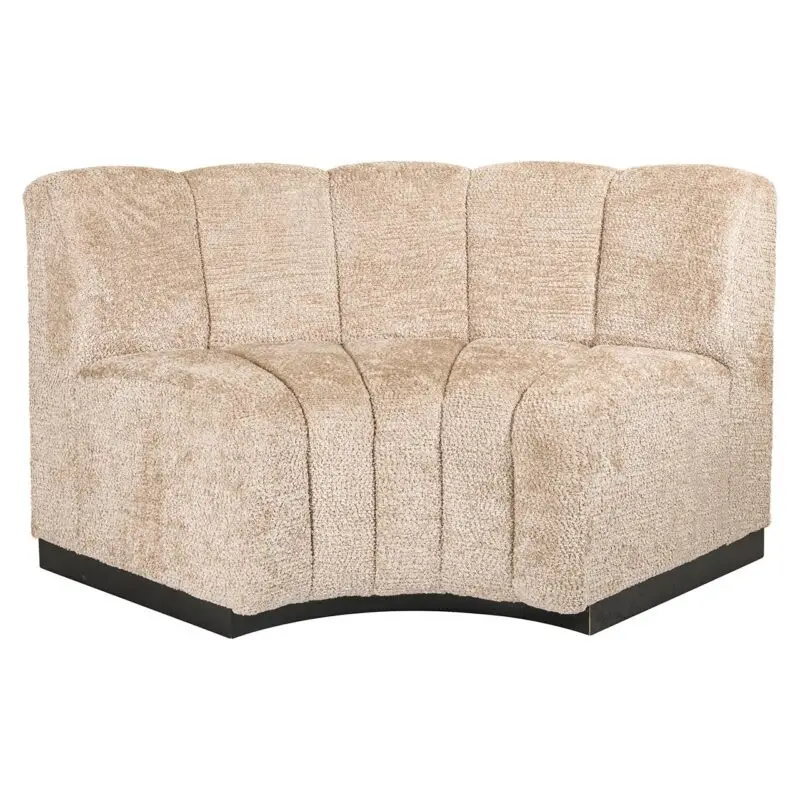 - Recht hoek eetkamerbank Hillpark lovely beige (Be Lovely 170 Beige)