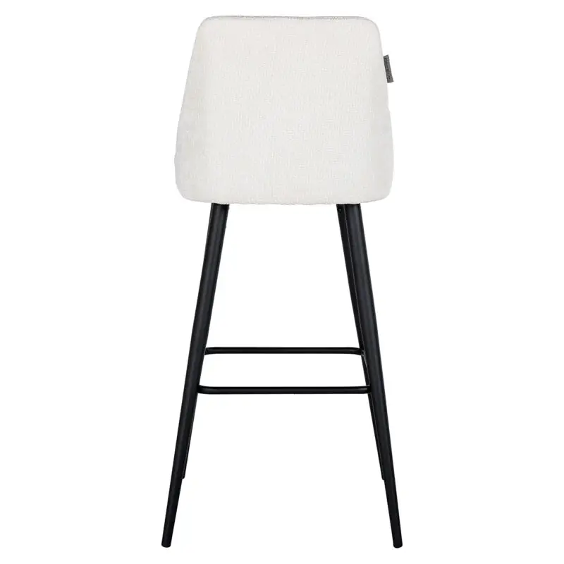 - Bar stoel Brooke white unicorn (set van 2) (Unicorn 02 white)