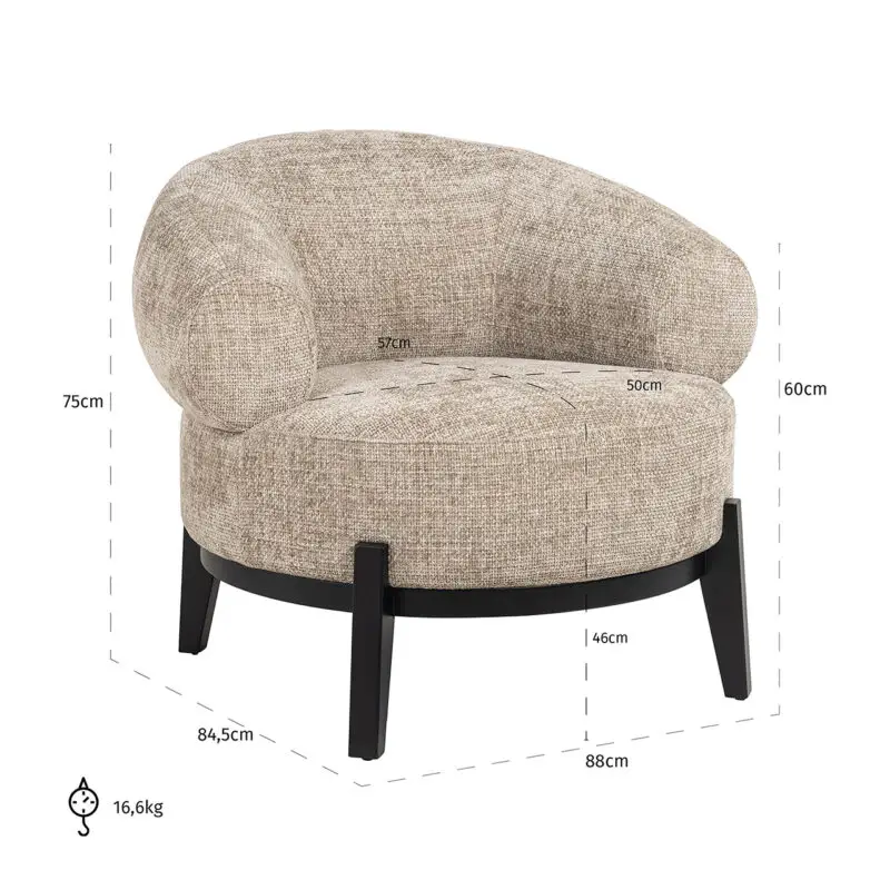 - Fauteuil Montana desert renegade (Renegade desert 109)