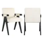- Stoel Cooper white chenille (Bergen 900 white chenille)