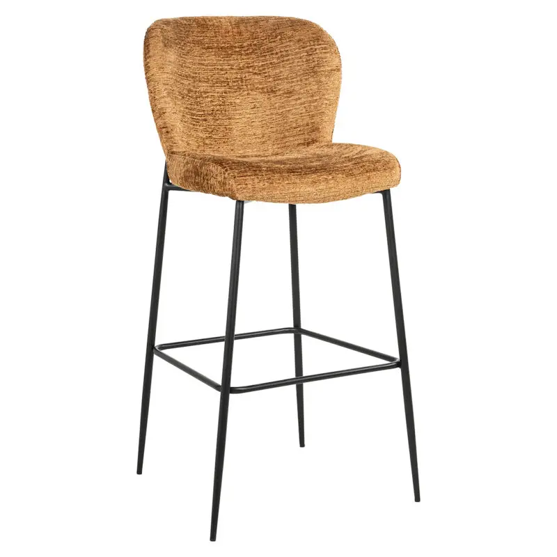 - Barstoel Darby cognac fusion (Fusion cognac 28)
