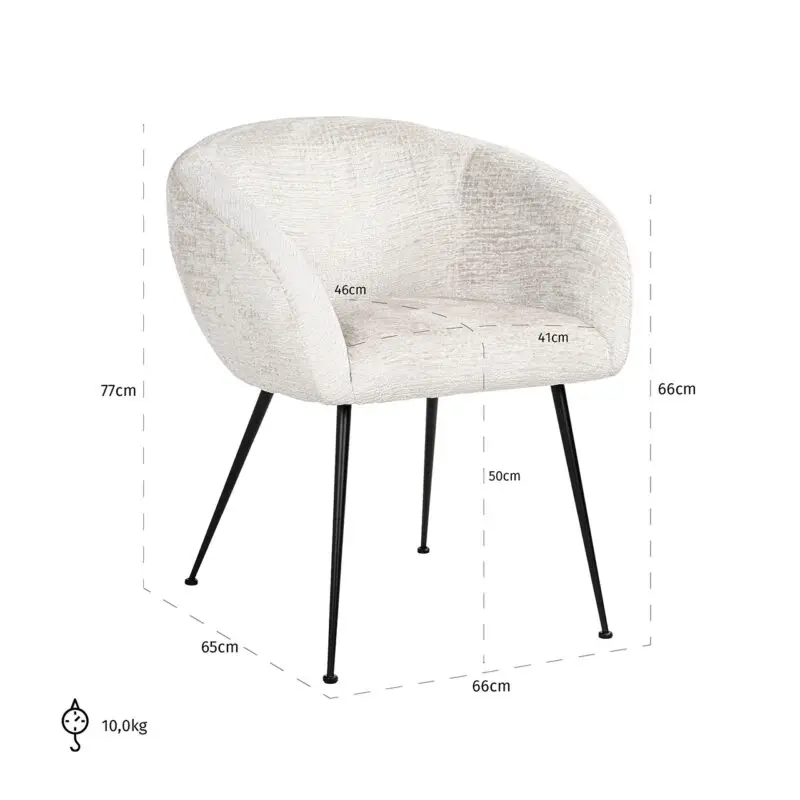 - Stoel Ruby cream fusion (Fusion cream 02)