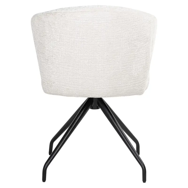 - Draaistoel Milly cream fusion (Fusion cream 02)