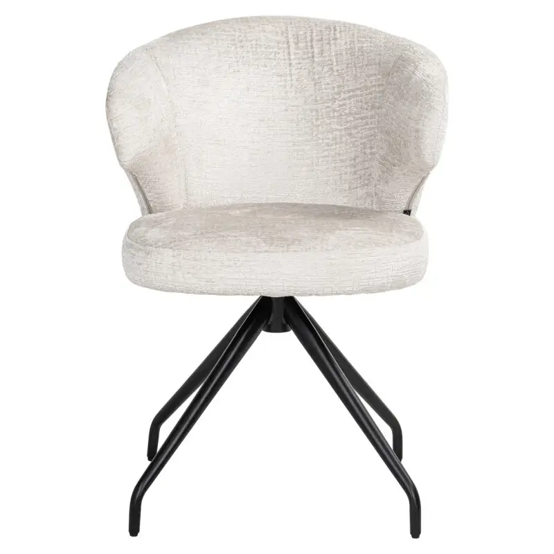 - Draaistoel Milly cream fusion (Fusion cream 02)