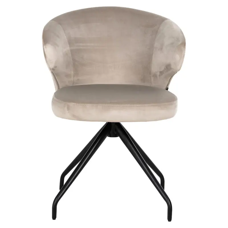 - Draaistoel Milly khaki velvet (Quartz Khaki 903)