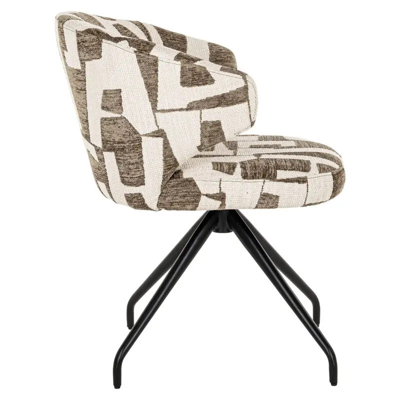 - Draaistoel Milly moss graffic (Moss graffic)