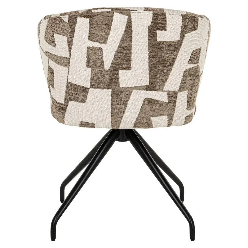 - Draaistoel Milly moss graffic (Moss graffic)
