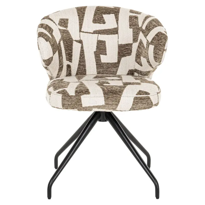 - Draaistoel Milly moss graffic (Moss graffic)